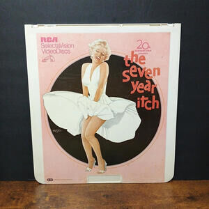 Marilyn Monroe THE SEVEN YEAR ITCH, RCA Selectavision Videodisc, CED System